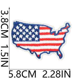 Custom Made Embroidery Badge Factory Direct Woven <b>Iron</b> <b>On</b> Patch for Clothing Hats Jeans Uniforms with Premium Embroidered Logo - Product Image 3