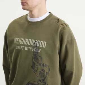 Personalized Screen Printed Men's Sweatshirt <b>Custom</b> Long Sleeve Streetwear OEM Casual Wear <b>Custom</b> Design Apparel Top Clothing - Product Image 3