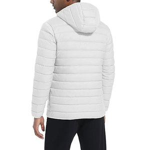 Unisex Quilted Puffer Coat with Hood Lightweight Water Repellent Windproof <b>Jacket</b> Snow Hiking Travel OEM Branding 100% Cotton - Product Image 2
