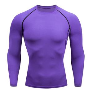 <b>Men's</b> <b>Long</b> <b>Sleeve</b> Compression Shirt O-Neck Raglan <b>Sleeve</b> Quick Dry Slim Fit Athletic Base Layer <b>Top</b> TShirt Shahas International - Product Image 4