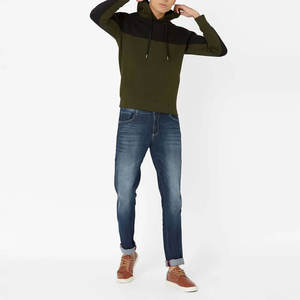 Sudadera con Capucha 100% Algodón Terry, Estampado Oscuro Batik, Flecos Desgastados, para Hombre y Mujer, Temporada de Primavera - Product Image 4