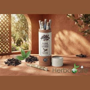 Palillo de limpieza dental herbal con sabor a clavo, hecho de madera de miswak de primera calidad para dientes saludables, aliento fresco y cuidado de las encías. - Product Image 2