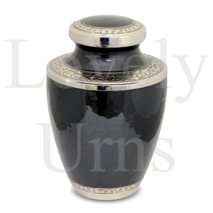 Artisanal Brass Urn Handmade Decorative Cremation Container <b>Memorial</b> <b>Keepsake</b> Elegant Home Decor Tabletop Funeral Accessories - Product Image 3