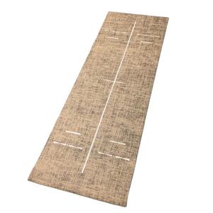 เสื่อทำด้วยมือเสื่อโยคะทำจากใยธรรมชาติแบบชนบทสำหรับบ้านสตูดิโอและภายในพื้นที่สุขภาพ - Product Image 6