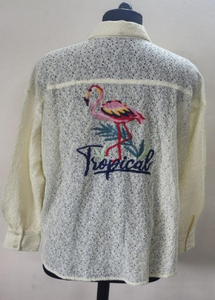 เสื้อแจ็คการ์ดผู้หญิงผ้าฝ้าย 100% ลายดีไซเนอร์ ราคาดีที่สุดจากผู้ผลิต - Product Image 3