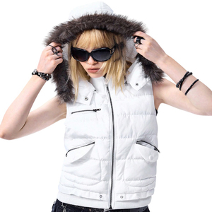 Chalecos acolchados de moda personalizados para otoño e invierno, ropa de mujer, abrigo acolchado sin mangas, nuevo color, chaleco acolchado para mujer - Product Image 1