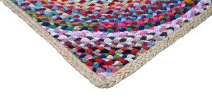 Alfombra Trenzada de Yute Chindi - Product Image 2