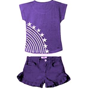 Ensemble de vêtements de nuit courts pour femmes Tissu tricoté de haute qualité pour l'été et l'automne-Fabrication en vrac Exportation depuis l'Inde - Product Image 3