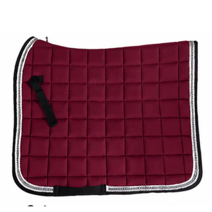 Almohadilla de Silla de Montar para Caballo de la Mejor Calidad, Rellena de Algodón y Poliéster, con Correa de Absorción de Impactos para Doma, Salto y Equitación - Product Image 4