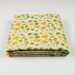 Tissu imprimé floral Ajrakh en coton de haute qualité, fabriqué à la main, pour vêtements et housses de coussin, décoration intérieure - Product Image 1