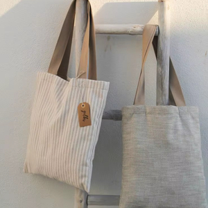 Sac fourre-tout en toile léger, réutilisable, en coton, pour les courses, écologique, pour un usage quotidien - Product Image 1