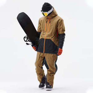 Chaqueta de Esquí Unisex Impermeable y Cortavientos 10000mm, Tallas Grandes, Cierre de Cremallera, Diseño Personalizado, Traje de Snowboard - Product Image 2