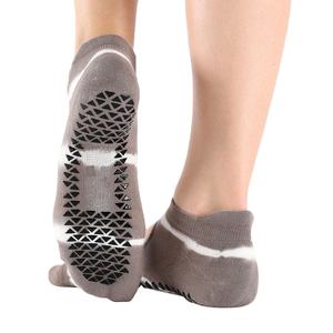 Calcetines de Pilates para mujer con logo personalizado, teñidos, antideslizantes, para yoga y barre, al por mayor, con parte superior abierta, ODM, fábrica de Vietnam - Product Image 6
