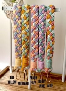 Big Macrame Rope Style Decorative Objects <b>Key</b> Chain Perfect For Mobile Phone Charm Or Mobile <b>Bag</b> Attachment And Large <b>key</b> holder - Product Image 5