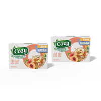 Prix de gros Thé glacé à la pêche en poudre Thé aux fruits rafraîchissant 10 18 bâtonnets par boîte Emballage personnalisé avec logo