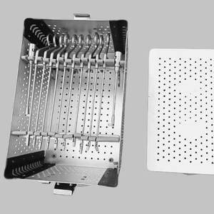 ชุดเครื่องมือผ่าตัดข้อเข่าแบบส่องกล้อง 12 ชิ้น พร้อมกล่องฆ่าเชื้อ สแตนเลสสตีล ใช้งานด้วยมือ ได้รับการรับรองมาตรฐาน MOL คุณภาพมาตรฐานยุโรปและสหรัฐอเมริกา - Product Image 3