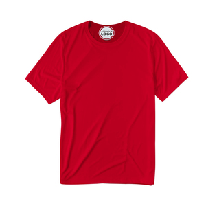 Custom FORGO SPORTS <b>Men's</b> Slim Fit Short Sleeve Athletic <b>Shirts</b>-Organic Cotton/Polyester/Bamboo Blend Quick Dry Breathable - Product Image 6