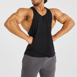 Débardeur de sport en coton pour homme, personnalisé, pour la course, la musculation et l'entraînement - Product Image 1