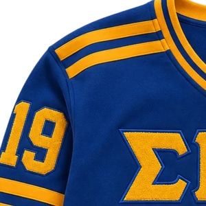 Women's Sigma Gamma Rho Vintage 90s <b>Sweatshirt</b> Custom Embroidered Crew Neck Pullover <b>Retro</b> Style Sorority Apparel Casual Fashion - Product Image 5