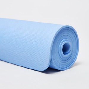 Tapete de Yoga Azul Claro Rectangular de 6 mm de Grosor, TPE Antideslizante, Uso Universal - Product Image 6