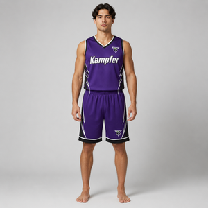 Uniformes de Baloncesto Personalizados por Sublimación para Equipos, Fabricados con Material Ligero de Secado Rápido para Escuelas, Clubes y Academias - Product Image 1