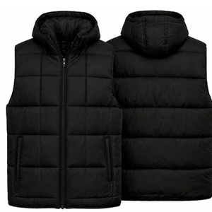 Chaleco Acolchado para Hombre de Alta Calidad con Logotipo Personalizado, con Capucha, Sin Mangas, Chaqueta Acolchada Cálida para Invierno, Hecho en Pakistán - Product Image 6