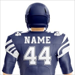 Ensemble Maillot et Pantalon Personnalisé d'Équipe de Football Américain Imprimé Premium – Léger, Respirant, Idéal Printemps-Été - Product Image 5