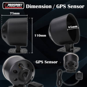 Pour la série SW 85mm jauge montage tasse gousses ensemble complet noir universel ajustement voiture accessoires nouvel état pour rénovation/mise à niveau - Product Image 4