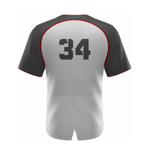 Customized Logo Light Weight Breathable Baseball Uniform Oversized Cheap Price Wholesale Baseball Uniform For Unisex - Product Image 5
