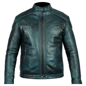 Chaqueta de moto unisex de cuero PU marrón con cuello en V, cierre de media cremallera, corte ajustado, longitud regular, estilo invierno, con capucha y forro grueso de bambú. - Product Image 4