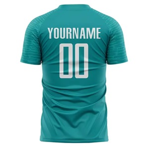เสื้อฟุตบอลคุณภาพพรีเมียม โพลีเอสเตอร์ 100% ระบายอากาศ แห้งเร็ว แขนสั้น ราคาประหยัด - Product Image 2