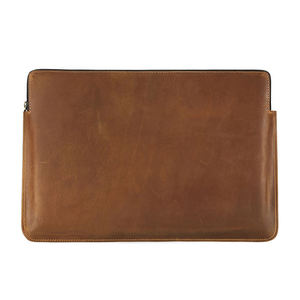 Hot Selling Handmade 100% Genuine Leather Laptop Sleeve <b>Case</b> Personalized High-Quality Top Grain Leather Tablet Protective <b>Case</b> - Product Image 2