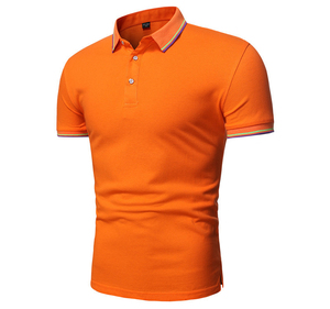 OEM ODM High Quality Men’s Polo <b>Shirt</b> 100% Cotton Stand Up <b>Collar</b> Custom Design Polo Neck <b>T</b> <b>Shirt</b> Casual Fashion Polo <b>Shirt</b> Men - Product Image 5
