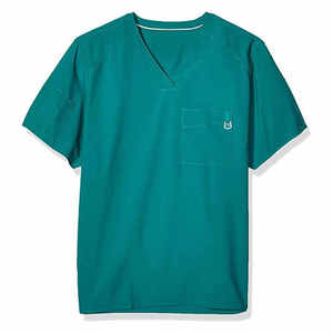 High Quality Men <b>Scrub</b> <b>Tops</b> Soft and Comfortable Men <b>Scrub</b> <b>Tops</b> for Healthcare Staff Wholesale Design with Custom Logo Size Colo - Product Image 1