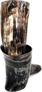 แก้วน้ำวิกิ้งขัดเงาขนาดใหญ่ ทนทาน ทำด้วยมือ พร้อมฐานตั้ง ดีไซน์สวยงาม ของแท้ ปลอดภัยสำหรับอาหาร ไม่รั่วซึม เหมาะเป็นของขวัญทางธุรกิจ - Product Image 2