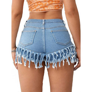 <b>Jean</b> Shorts <b>Soft</b> Denim Fabric Relaxed Fit Breathable Lightweight Design for Womens Casual Wear Summer Style and Daily Outfit Use - Product Image 5