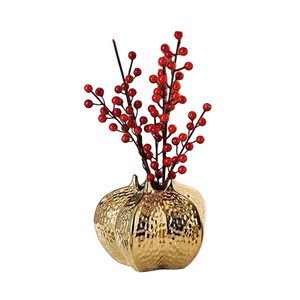 Vase à fleurs en aluminium de haute qualité avec finition polie pour la décoration de table, vase à fleurs en métal pour la décoration de table - Product Image 4