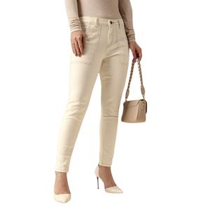 กางเกงยีนส์ผ้ายืดทรงสกินนี่สำหรับผู้หญิง เนื้อผ้าคอตตอนผสม ยืดได้ดี ทนทาน ความยาวเต็มตัว มีหลายขนาดและความยาว - Product Image 1