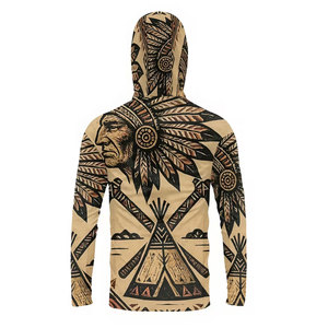 Vêtements de pêche UPF 50, séchage rapide, respirant, anti-UV, sur mesure, sublimation, chemise de pêche à manches longues - Product Image 2