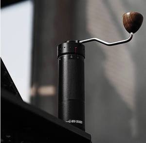 Precision Series R3 Hand Coffee Mill Featuring Premium Dark Walnut Wood Crank And Stainless Steel Burrs - Product Image 4