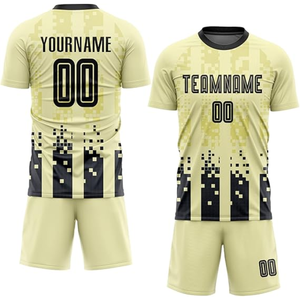 Vêtements de sport unisexes en polyester respirant à manches courtes, personnalisables avec le nom de l'équipe, pour la sublimation en gros - Product Image 3