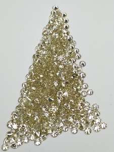 Diamants en vrac de haute qualité, 2,10 mm à 2,60 mm, qualité SI/IJ, pour bijoux en diamant véritable, boucles d'oreilles, collier, ensemble. - Product Image 5