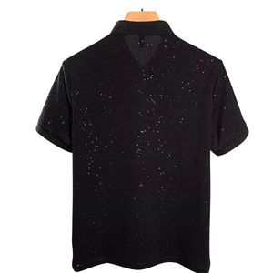 Polo de Alta Calidad para Hombre, Brillante, de Algodón Premium, Transpirable, Suave, Cómodo, Ligero, de Manga Corta, Corte Clásico - Product Image 2