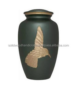 Urnas decorativas de latón para adultos, urnas hechas a mano para urnas funerarias masculinas y femeninas, urnas funerarias de alta calidad - Product Image 4