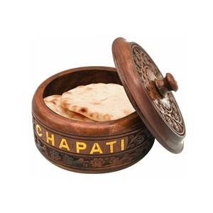 Wooden Chapati Box Distinctive Household Dining Feature Crafted to Deliver Practical Convenience and Refined <b>Aesthetics</b> - Product Image 1