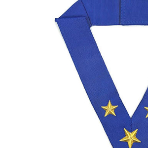 Masonic Degrees Grand Council Dress <b>Collar</b> High Quality Custom Masonic <b>Collars</b> Best Sale Hot Selling Customized Masonic <b>Collars</b> - Product Image 3