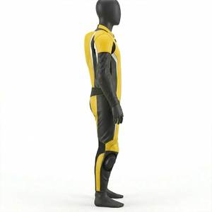 Traje de Motociclista Unisex OEM de Alta Calidad, Chaqueta y Pantalón de Cuero Transpirable para Pilotos, Color Personalizado, Verano - Product Image 2