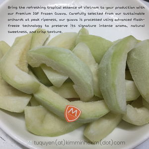 ฝรั่งเวียดนามพรีเมียม คุณภาพสูง แช่แข็งแบบ IQF สดใหม่จากสวน - Product Image 2