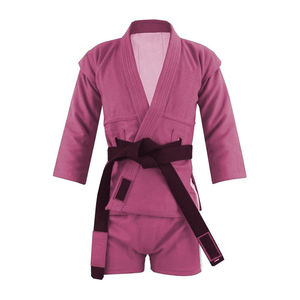 Veste de compétition Sambo de haute qualité, durable, en polyester et coton extensible, légère, séchage rapide, uniforme d'arts martiaux, vente en gros - Product Image 4
