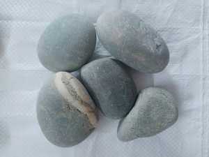 Natural yellow <b>River</b> Stone Tumble Smooth Finished <b>Pebbles</b> for garden Landscape Decoration pathway Water fountain - Product Image 4